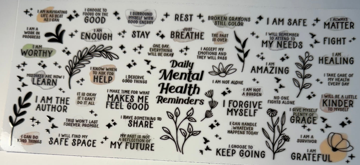 AFFIRMATION, GIRLS & ALL DECALS