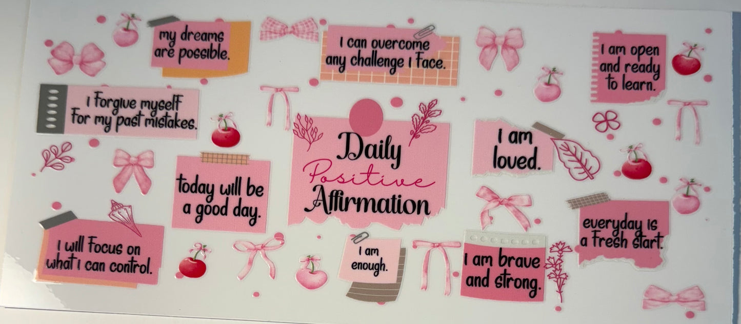AFFIRMATION, GIRLS & ALL DECALS