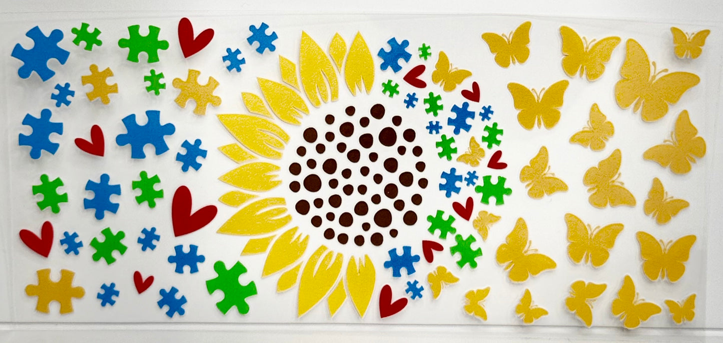 Autism Awareness & Mom decals