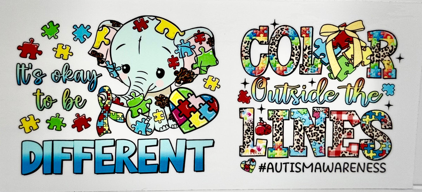 Autism Awareness & Mom decals