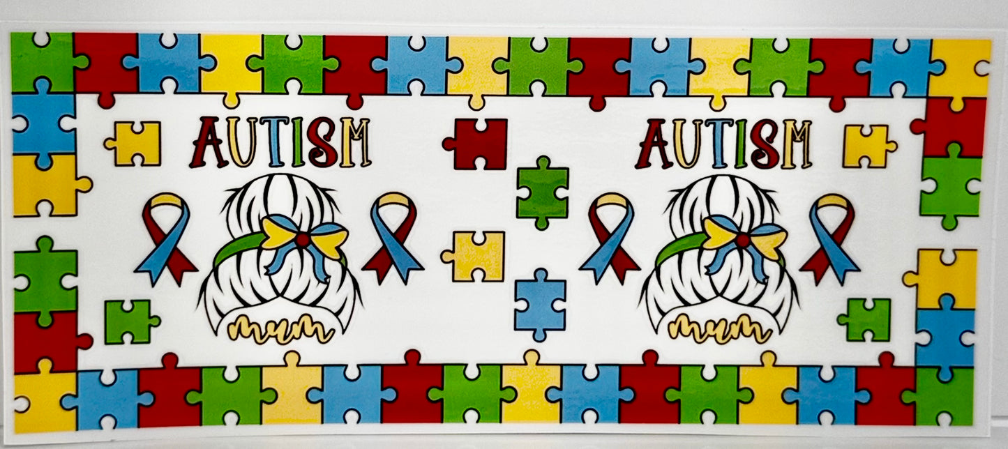 Autism Awareness & Mom decals
