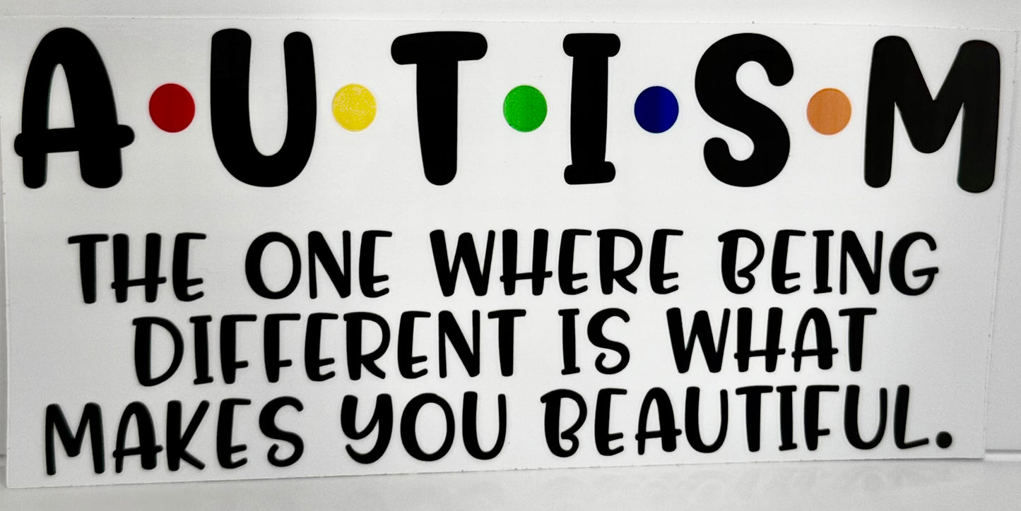 Autism Awareness & Mom decals