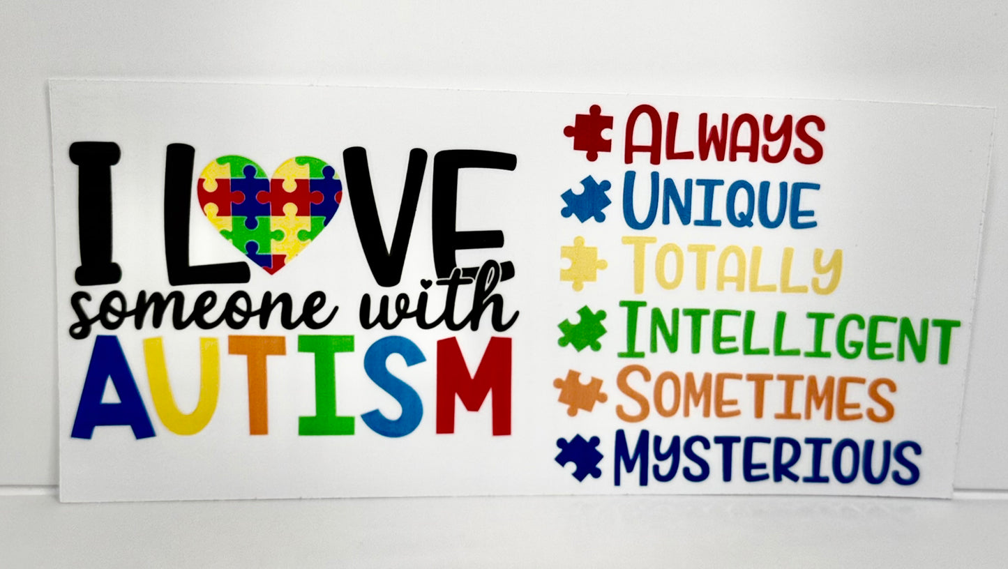 Autism Awareness & Mom decals