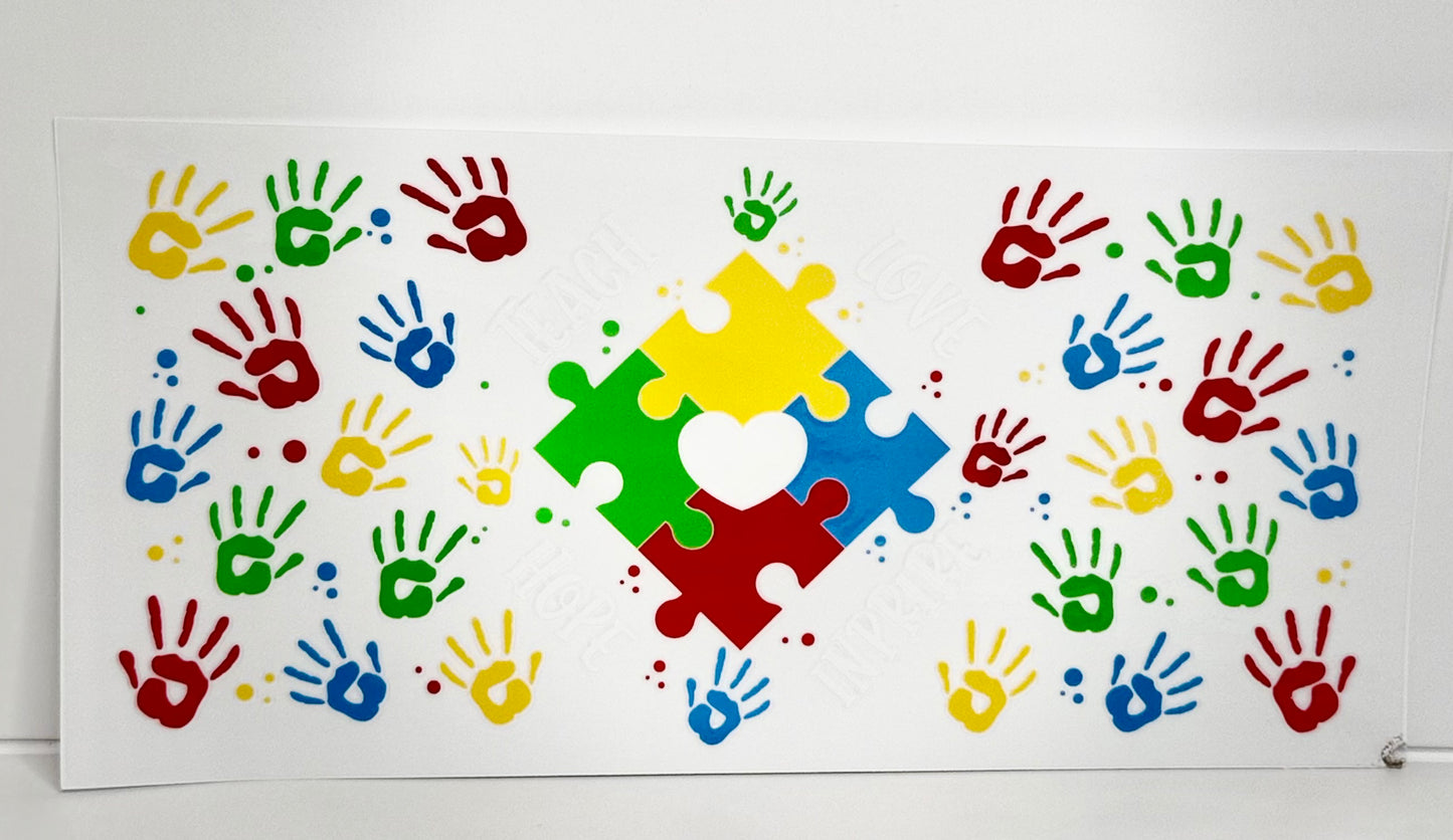 Autism Awareness & Mom decals