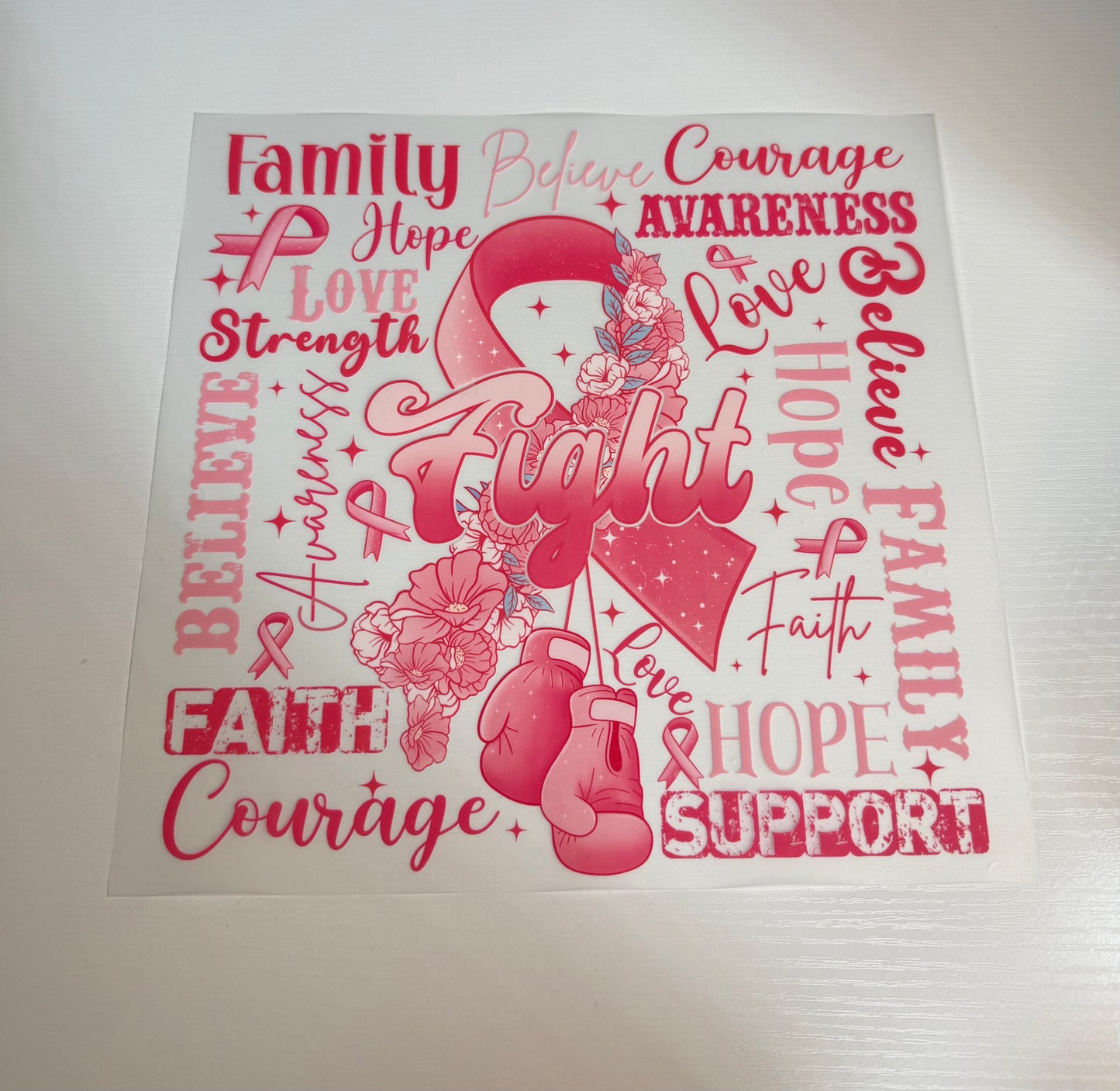 Breast Cancer Awareness Decal