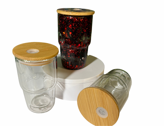 Customizable Mini snowglobe shot glass